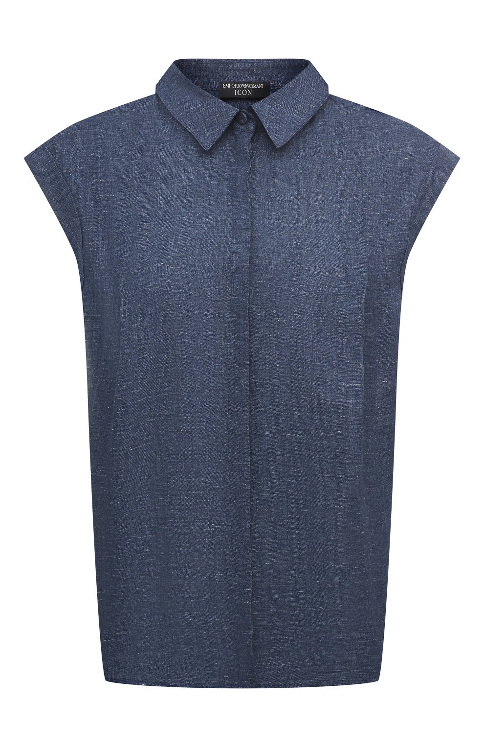 Рубашка изо льна и вискозы EMPORIO ARMANI, арт. E3NC16/F2017, фото 1