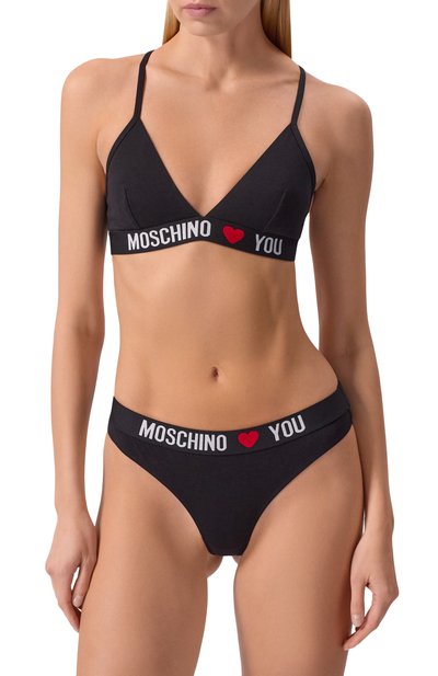 Женский хлопковый бюстгальтер MOSCHINO, арт. A1410/4402