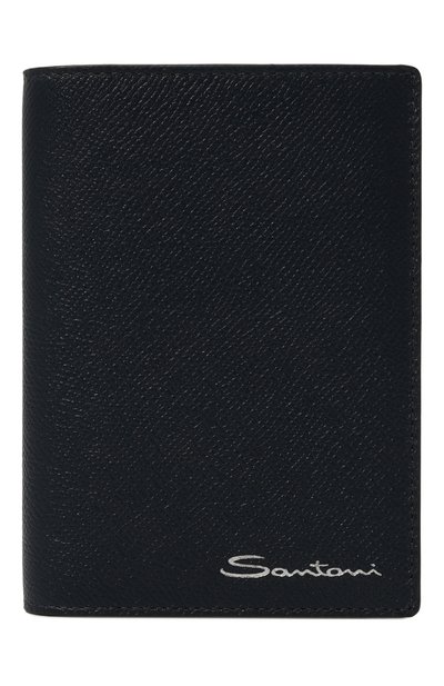 Мужской кожаная обложка для паспорта SANTONI, арт. UFPGA2379F0-ANCF