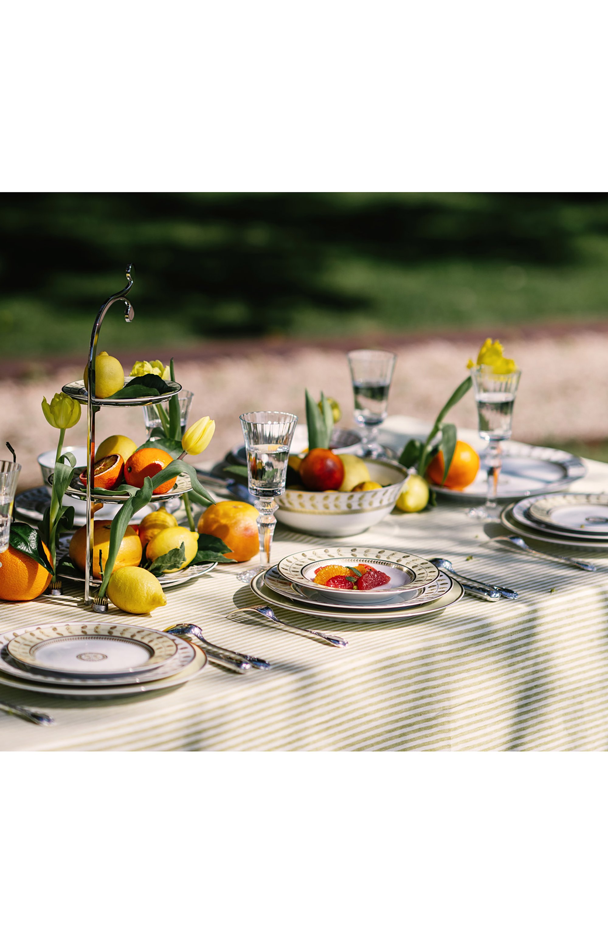 Блюдо для торта прямоугольное constance jaune  BERNARDAUD, арт. 2633/95, фото 2