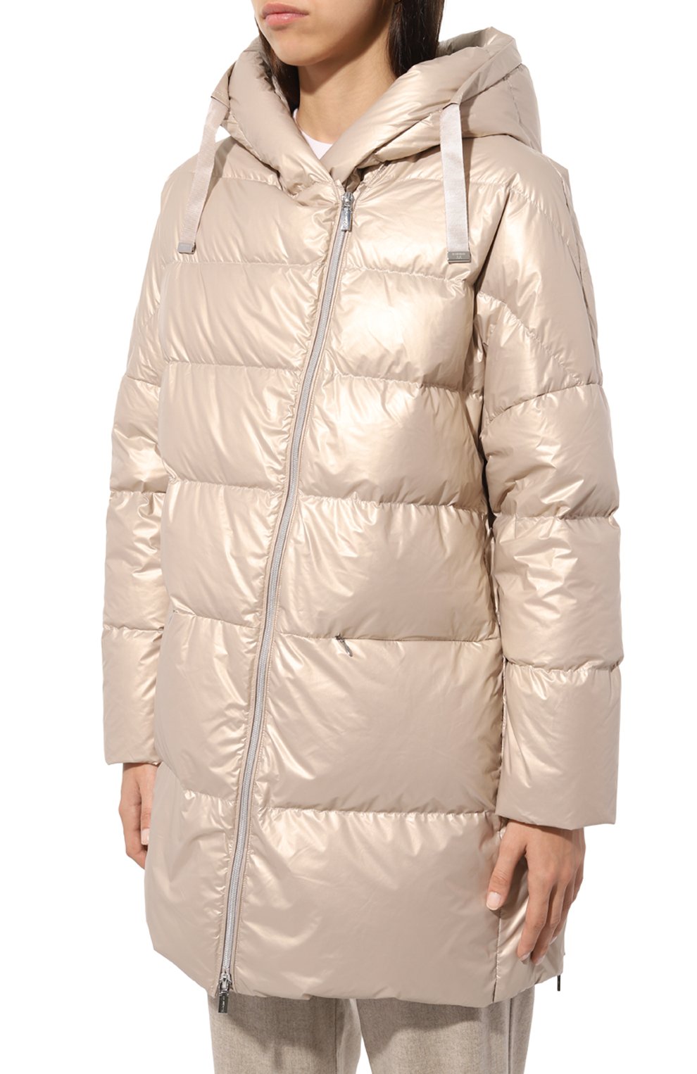 Пуховик DIEGO M бежевого цвета по цене 87550 руб., арт. 24IP-Z710, фото 3 Пуховик DIEGO M, арт. 24IP-Z710, фото 3