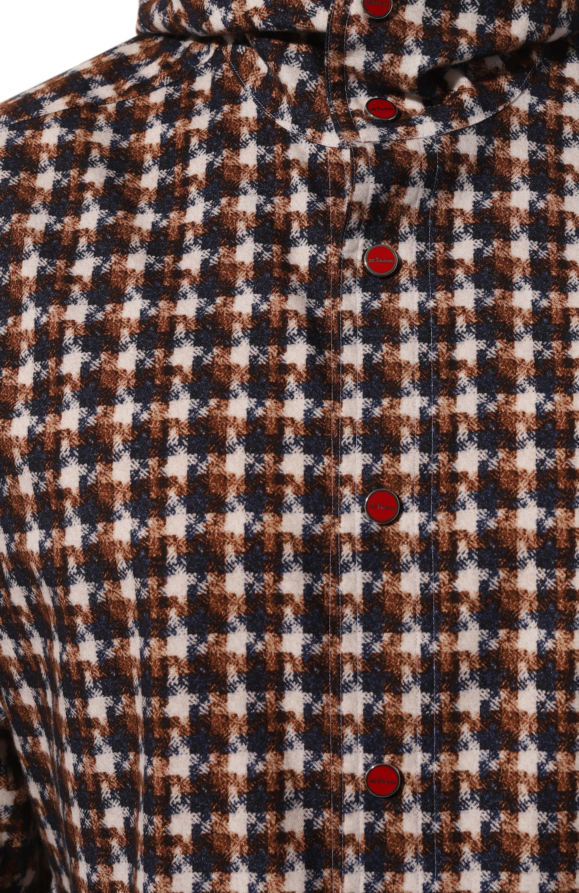 Хлопковая рубашка KITON, арт. UMCMARH0867205, фото 5