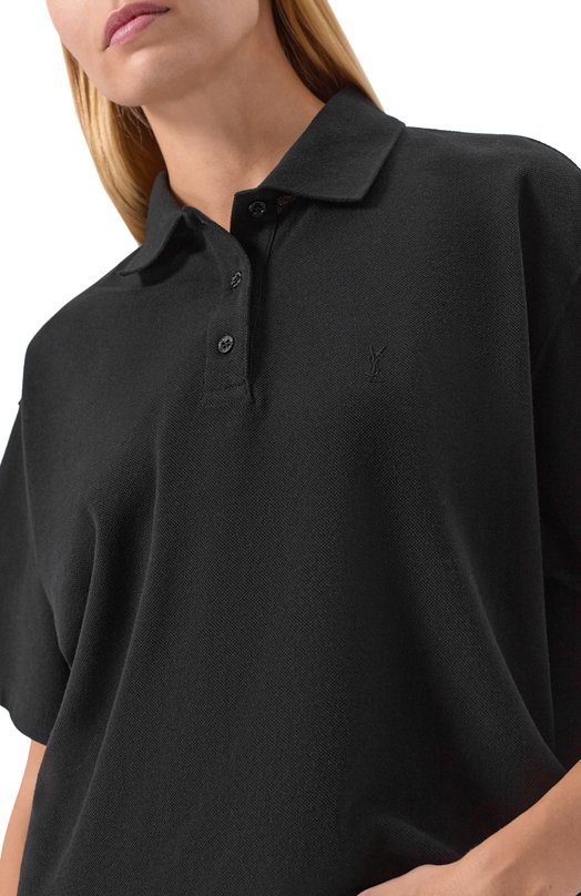 Поло Saint Laurent 841963/Y37HC Чёрный  841963/Y37HC Фото 5