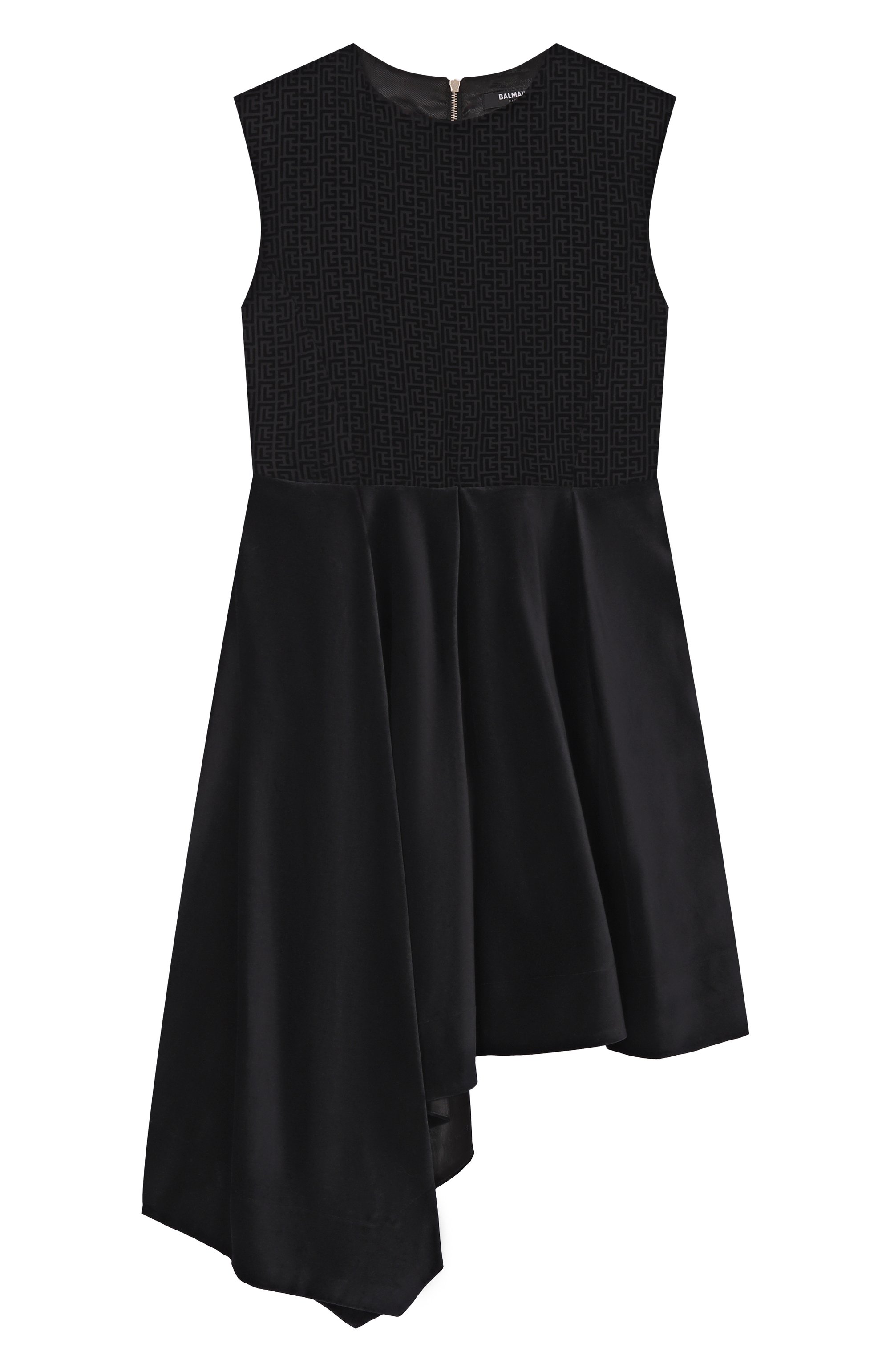 Платье из вискозы BALMAIN, арт. BX1D82, фото 1