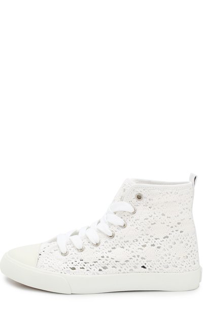 Высокие кружевные кеды POLO RALPH LAUREN, арт. HAMPTYN HI/CHIL, фото 2