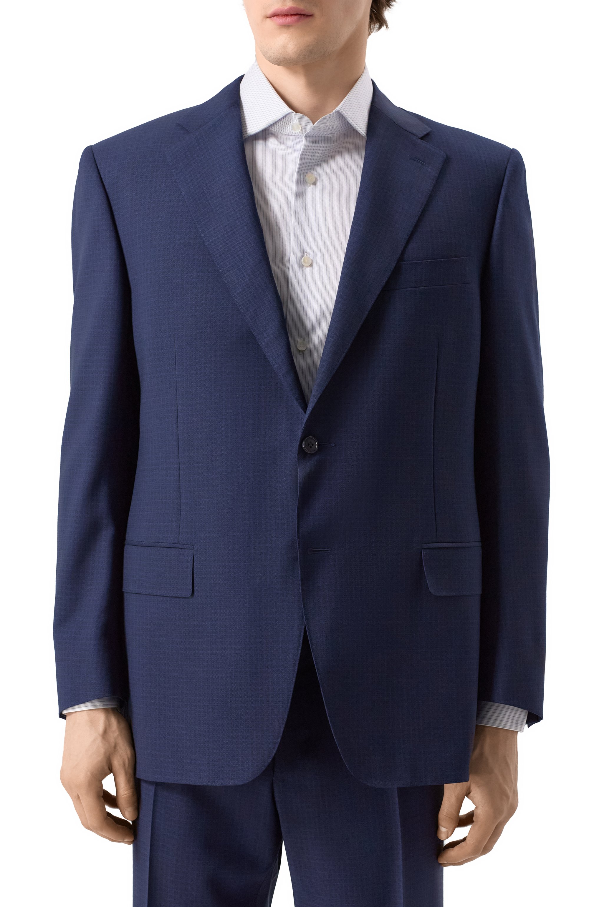 Шерстяной костюм CANALI, арт. 11220/10/BF05415, фото 4