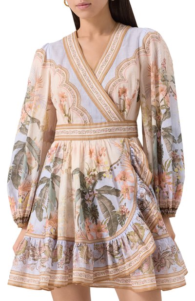 Хлопковое платье ZIMMERMANN, арт. 2449DRS251, фото 3