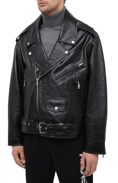 Кожаная куртка DRIES VAN NOTEN, арт. 202-21817-1380, фото 4