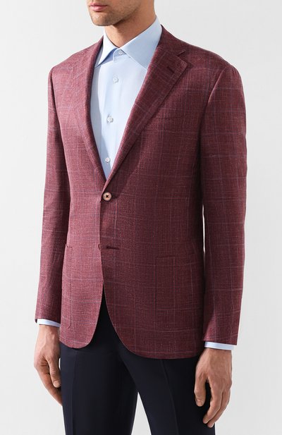 Пиджак из смеси шелка и кашемира CORNELIANI, арт. 83X240-9116603/90, фото 3