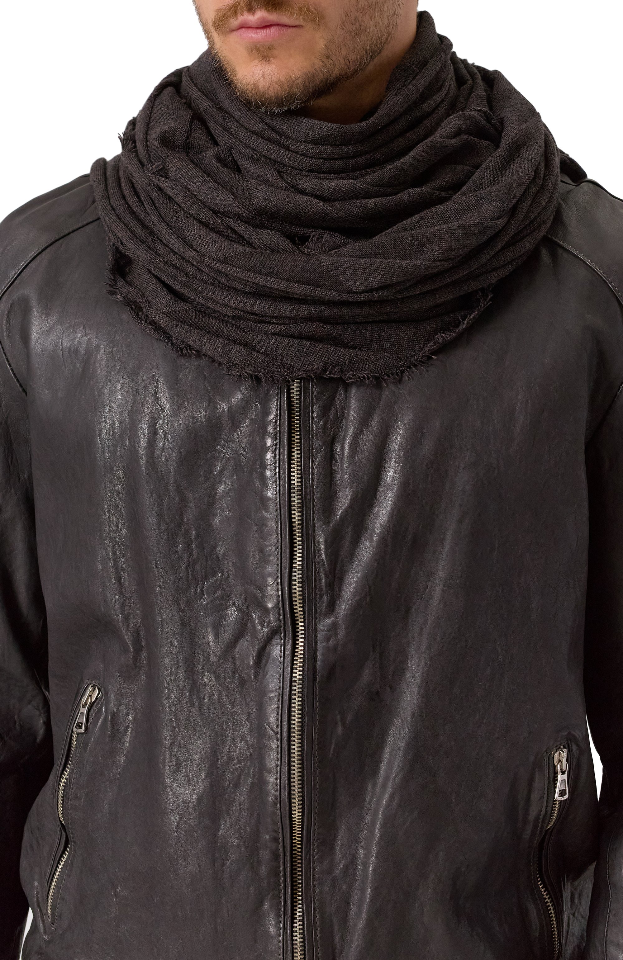 Шерстяной шарф HANNES ROETHER, арт. TR41I0.148, фото 2