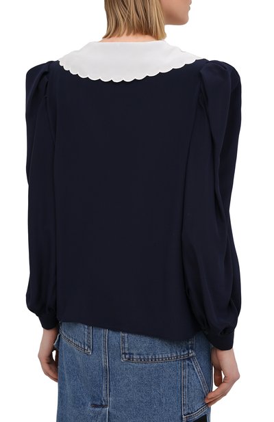 Шелковая блузка MIU MIU, арт. MK1536-1YS3-F0124, фото 4