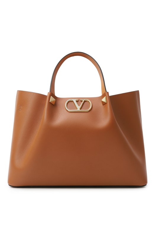 Сумка-тоут Vlogo medium Valentino 8W2B0T01/LSX Коричневый 8W2B0T01/LSX