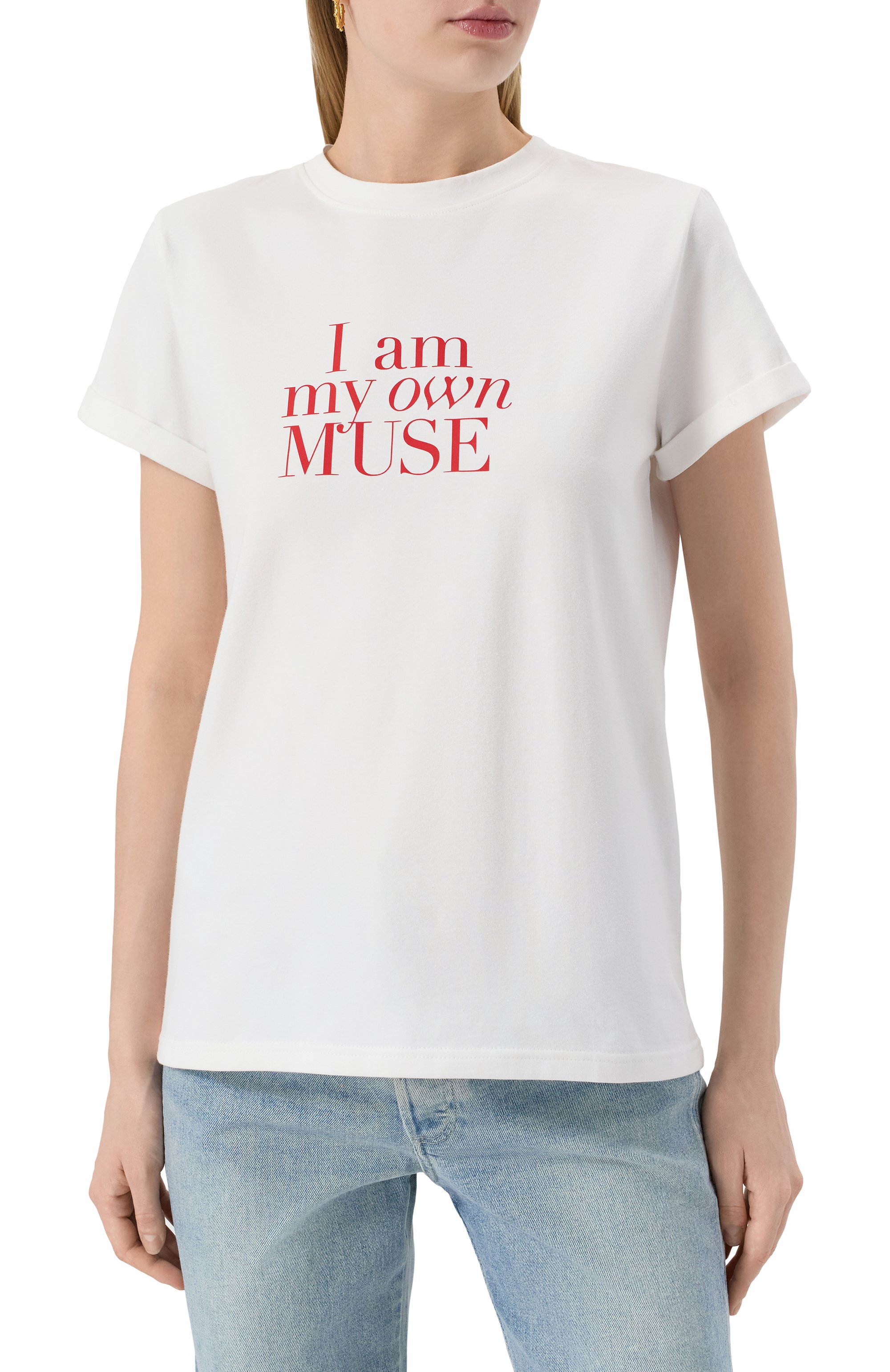 Хлопковая футболка SEVEN LAB белого цвета по цене 8190 руб., арт. CTR1.01.100.257.08109, фото 3 Хлопковая футболка SEVEN LAB, арт. CTR1.01.100.257.08109, фото 3