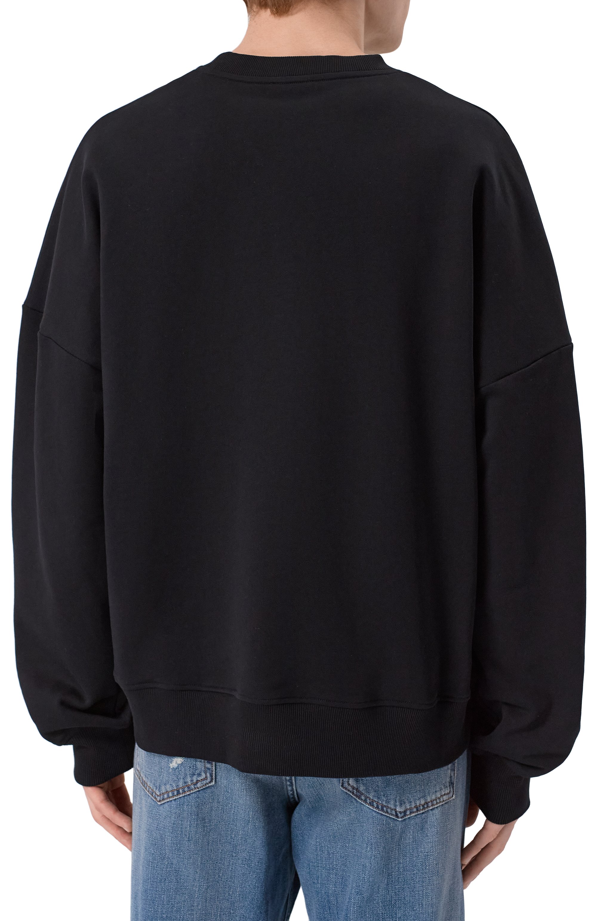 Хлопковый свитшот BALMAIN, арт. GH1JS191/GF46, фото 4