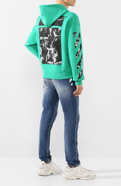 Хлопковое худи OFF-WHITE, арт. 0MBB037S20E300054488, фото 2