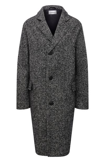 Пальто из шерсти и шелка TANAKA, арт. ST-92/TWEEDY, фото 1