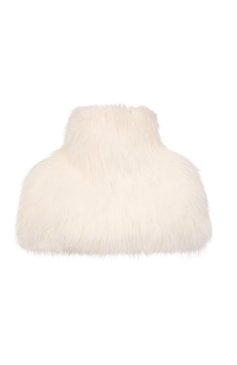 Накидка из песца PRADA, арт. 188126-1CU3-F0009, фото 1