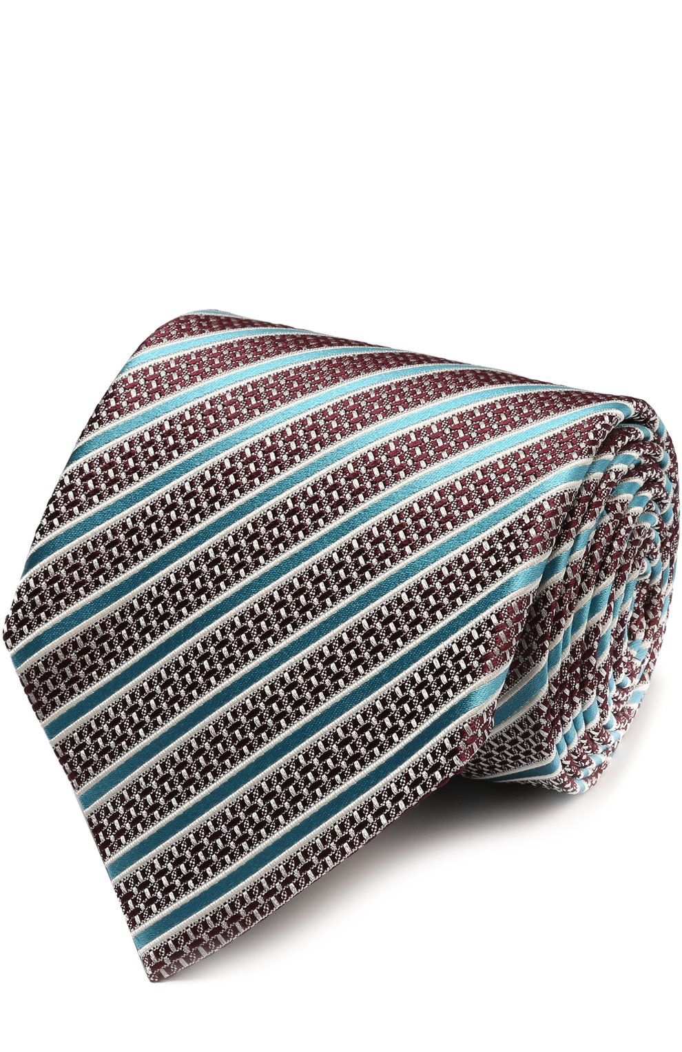 Шелковый галстук с узором ZEGNA, арт. Z9E611XW, фото 1