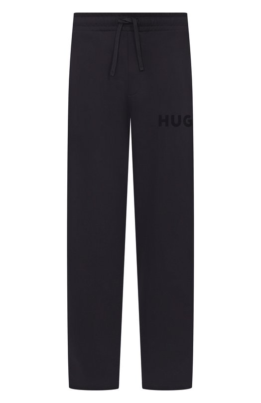 Хлопковые брюки HUGO 50529110 Чёрный 50529110