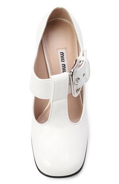 Кожаные туфли MIU MIU, арт. 5I242D-3AQF-F0009, фото 4