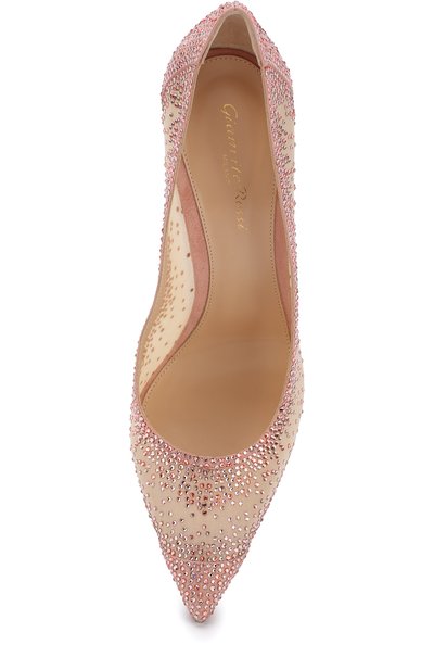 Туфли gianvito 105 с кристаллами на шпильке GIANVITO ROSSI, арт. G20130.15RIC.C0ZDANU, фото 5