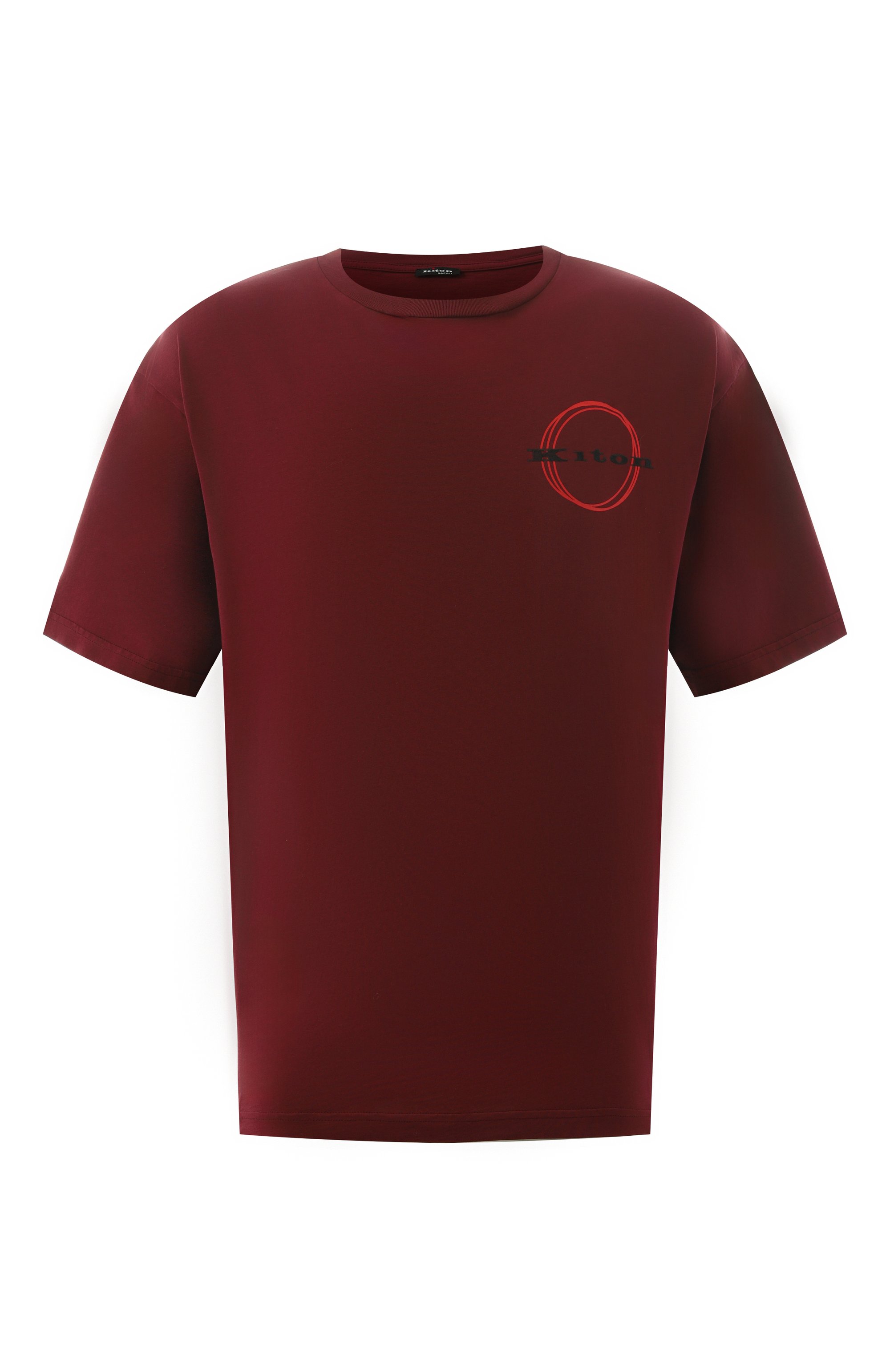 Хлопковая футболка KITON, арт. UMK042110, фото 1