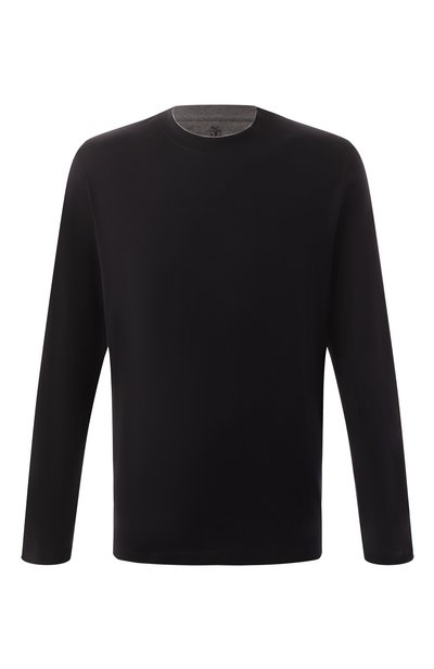 Мужская хлопковый лонгслив BRUNELLO CUCINELLI, арт. M0B137433