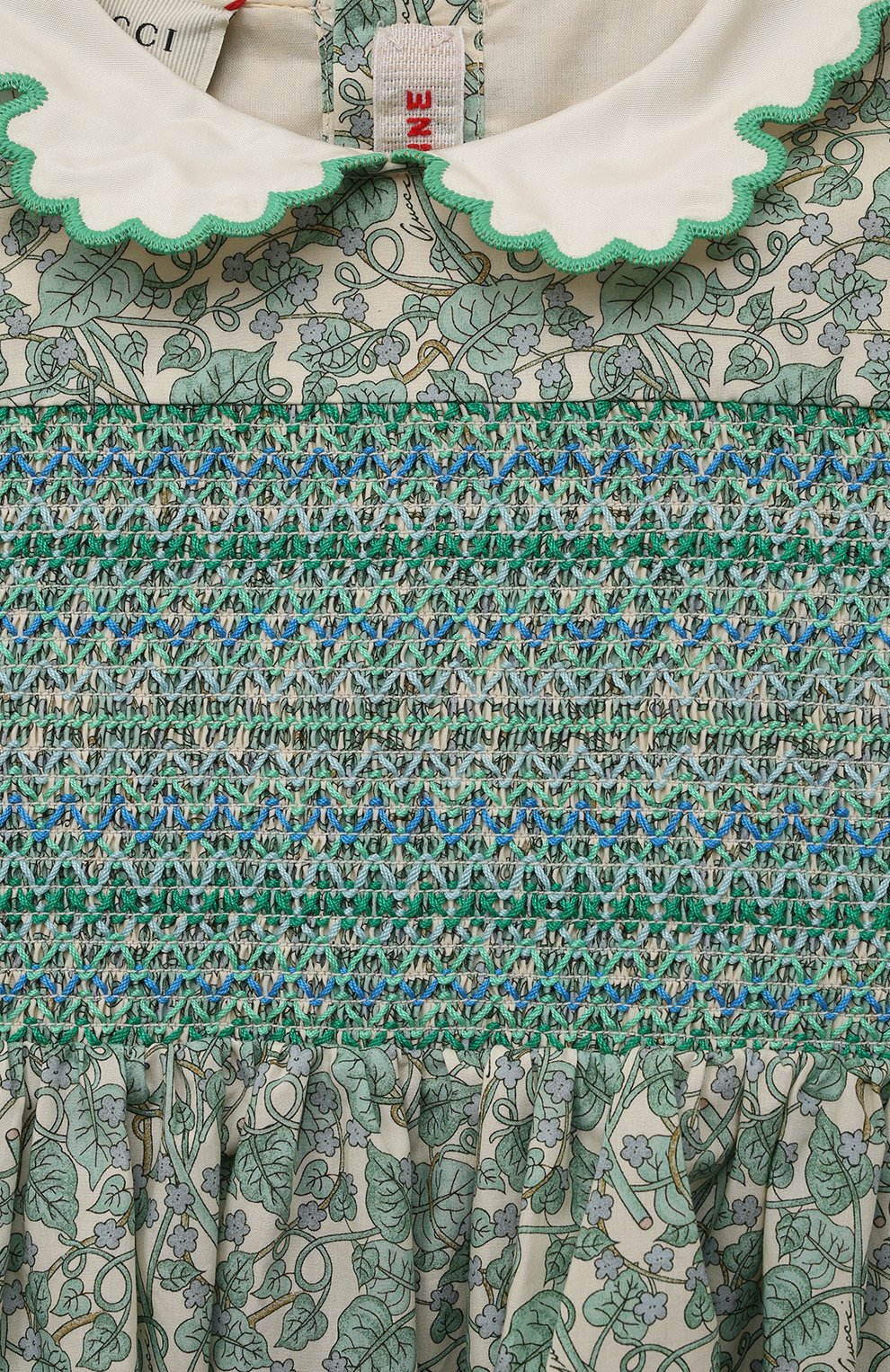 Хлопковое платье GUCCI, арт. 615241 ZAEFG, фото 3