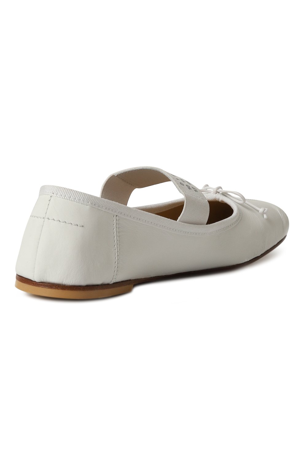 Кожаные балетки MM6, арт. 79713 VAR2/36-41, фото 3