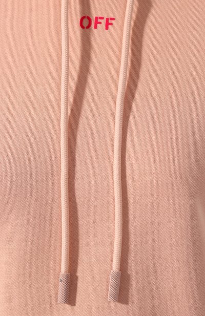 Хлопковое худи OFF-WHITE, арт. 0WBB028R190030670328, фото 5