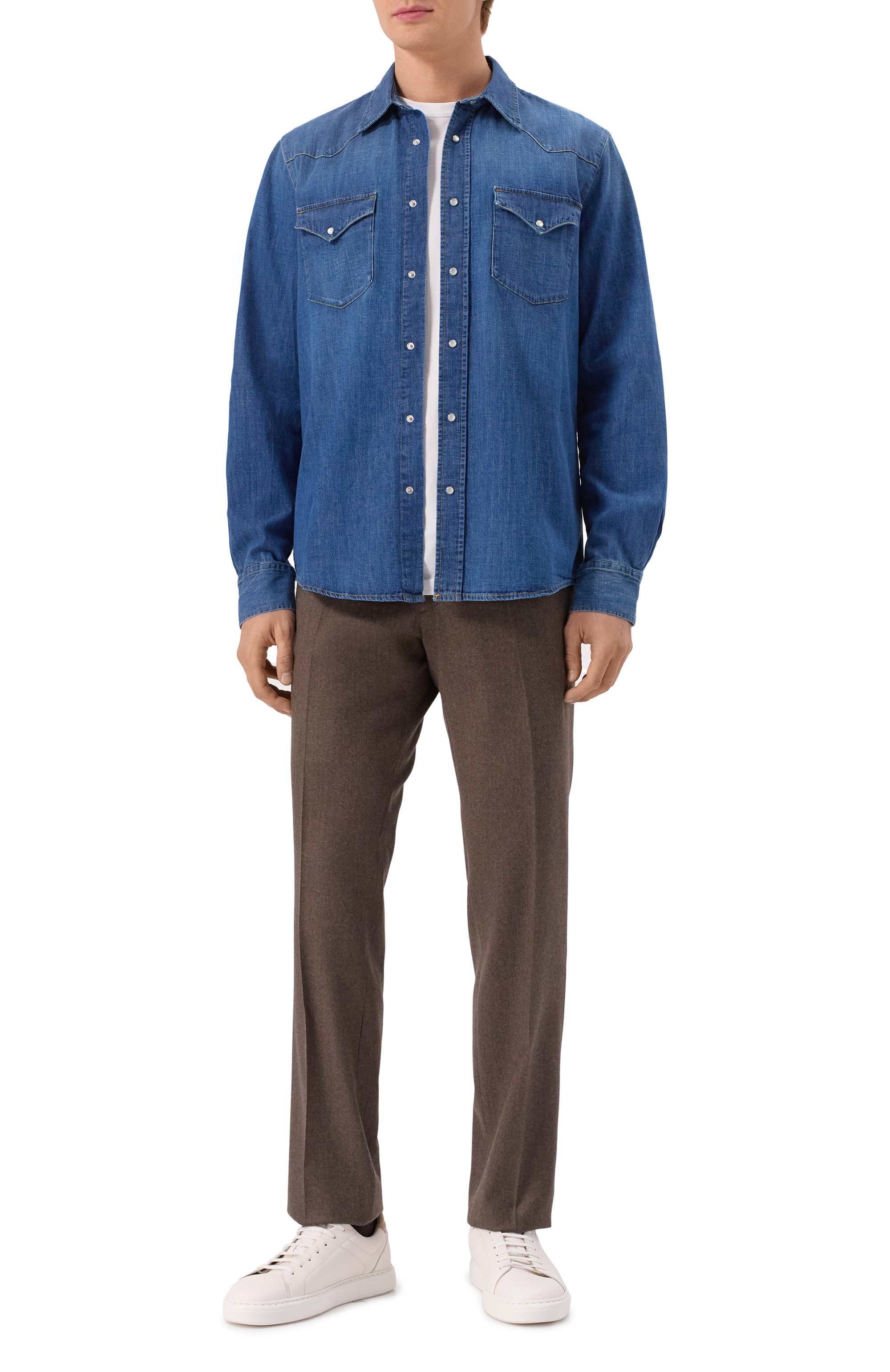 Джинсовая рубашка MVST, арт. C0DY/B059, фото 2