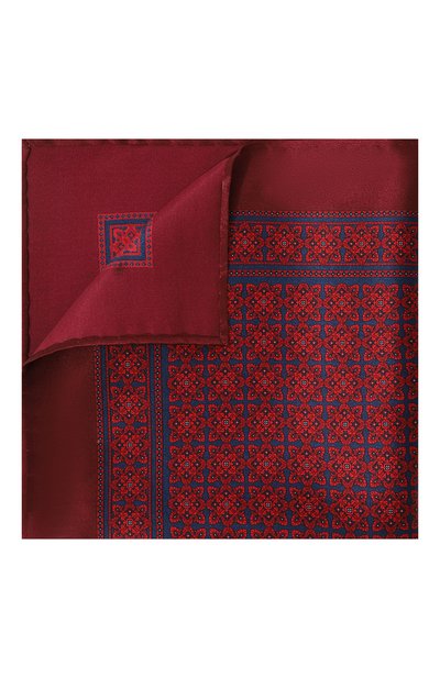 Комплект из галстука и платка STEFANO RICCI красного цвета по цене 43950 руб., арт. DH/49101, фото 5 Комплект из галстука и платка STEFANO RICCI, арт. DH/49101, фото 5