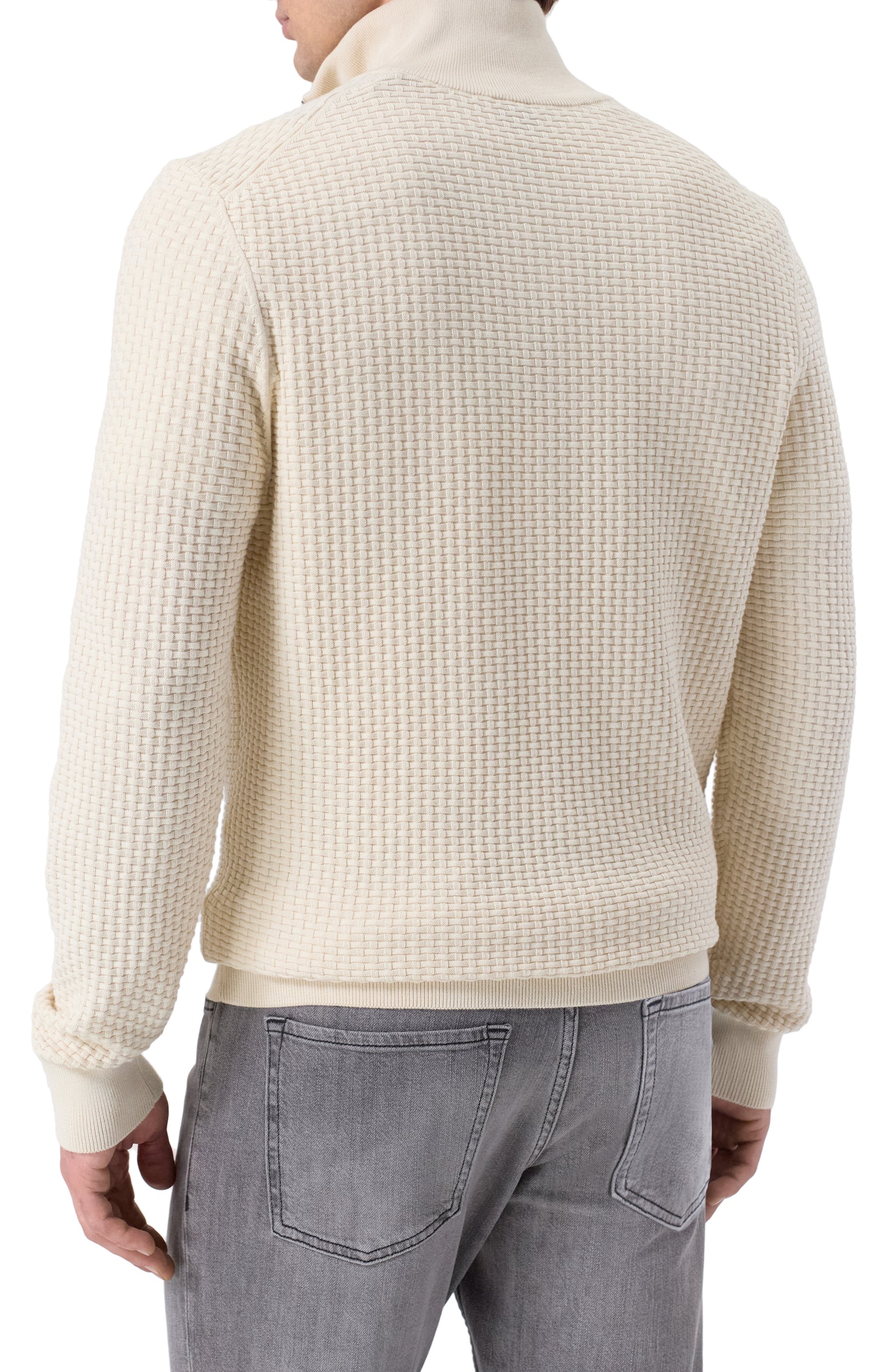 Хлопковый джемпер BOSS, арт. 50555118, фото 4