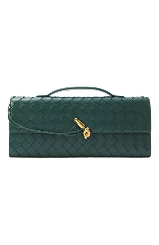 Клатч Andiamo Bottega Veneta 741511/VCPP3 Зелёный 741511/VCPP3