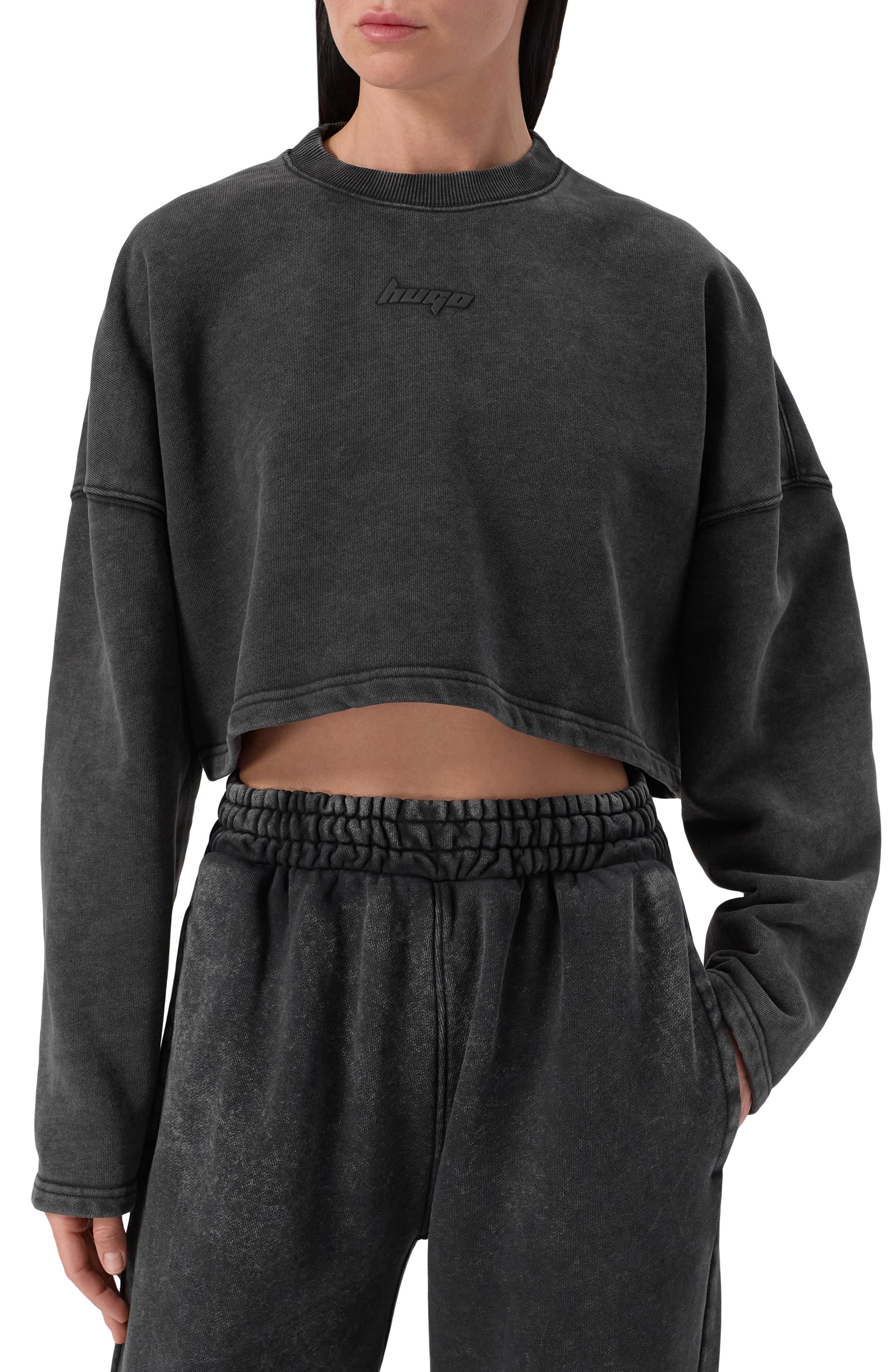 Хлопковый свитшот HUGO BLUE, арт. 50545035, фото 3