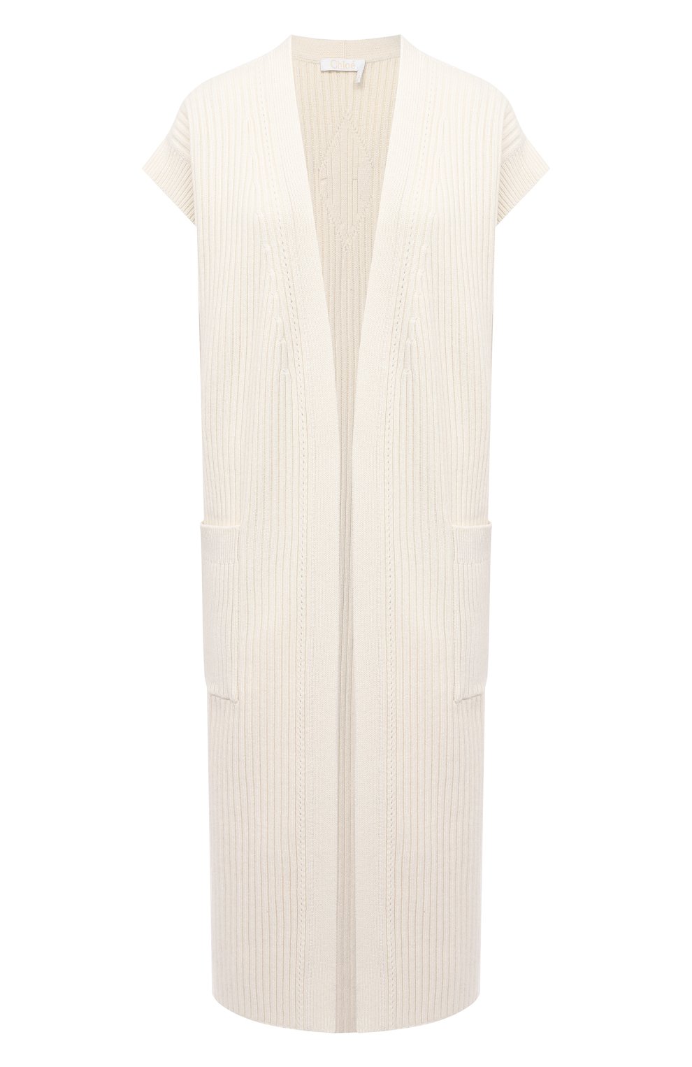 Кардиган из шерсти и кашемира CHLOÉ, арт. CHC20WMC70780, фото 1