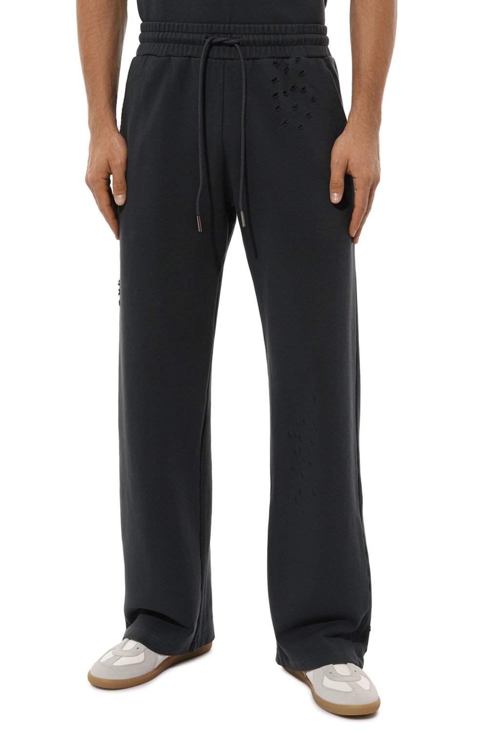 Хлопковые брюки COMME DES FUCKDOWN, арт. CFABM01385, фото 3