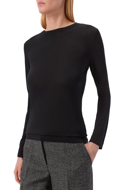 Шерстяной пуловер MVST M0-M25.1MW.K402/34-48 Чёрный  M0-M25.1MW.K402/34-48 Фото 3