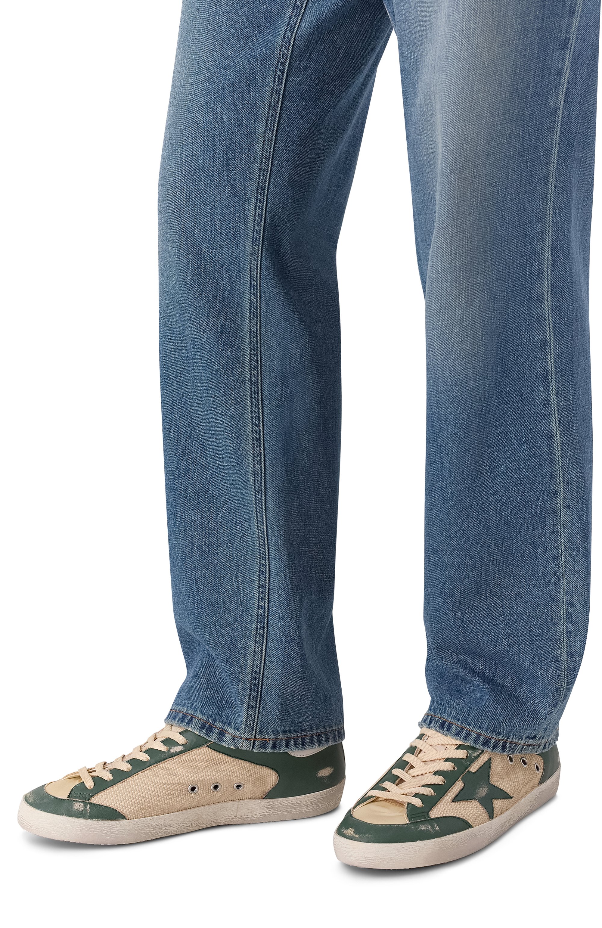 Комбинированные кеды super-star GOLDEN GOOSE DELUXE BRAND, арт. GMF00108.F004590, фото 3