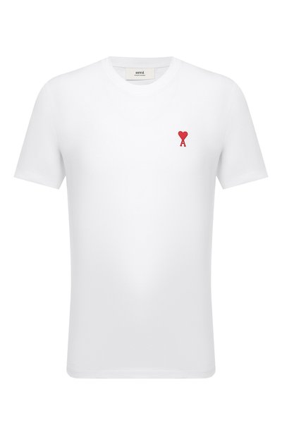 Хлопковая футболка AMI, арт. BFHJ108.723, фото 1