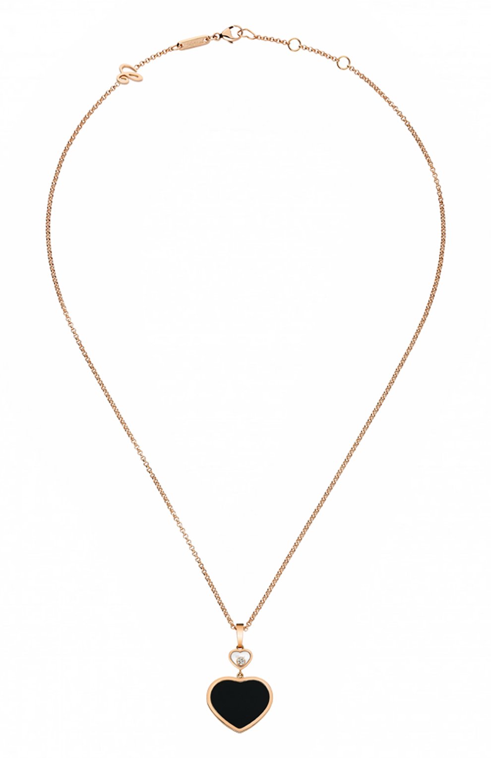 Кулон CHOPARD бесцветного цвета по цене 513500 руб., арт. 797482-5201, фото 1 Кулон CHOPARD, арт. 797482-5201, фото 1