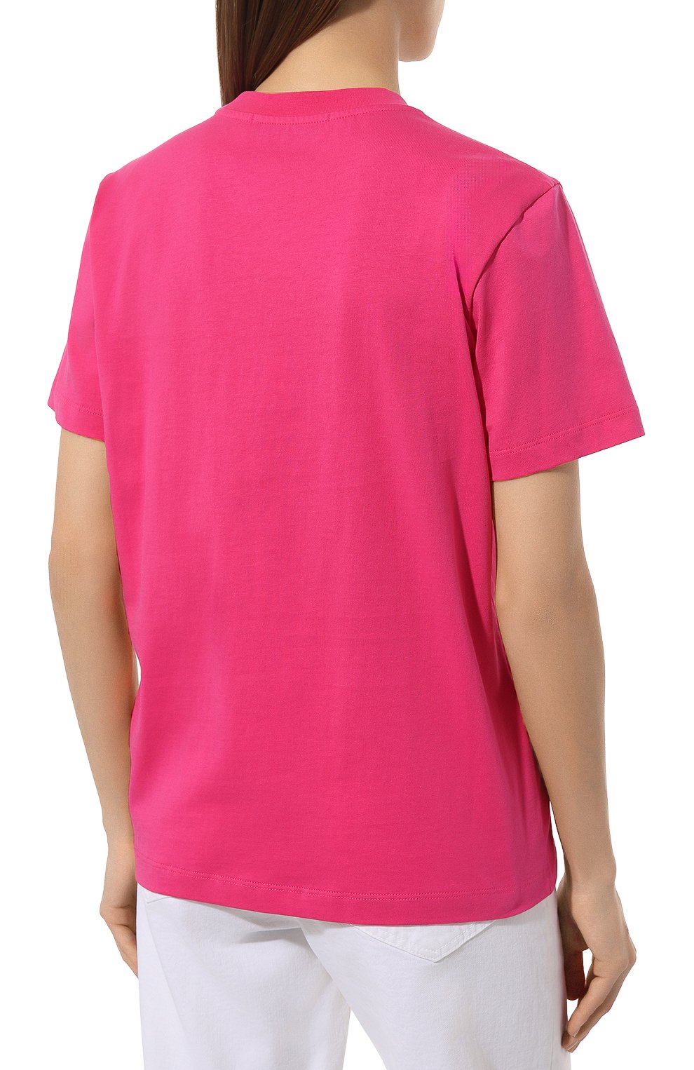 Хлопковая футболка MSGM, арт. 3641MDM550/247002, фото 4