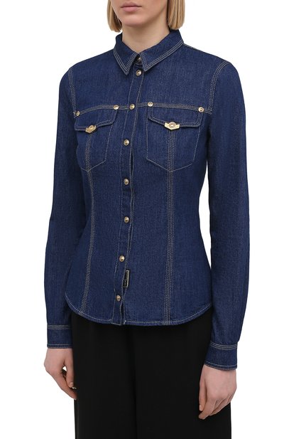 Джинсовая рубашка VERSACE JEANS COUTURE, арт. B0HWA61I-WDP251/APU54, фото 3