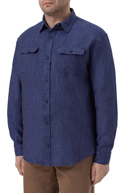 Льняная рубашка PAUL&SHARK, арт. 25413252_002, фото 3