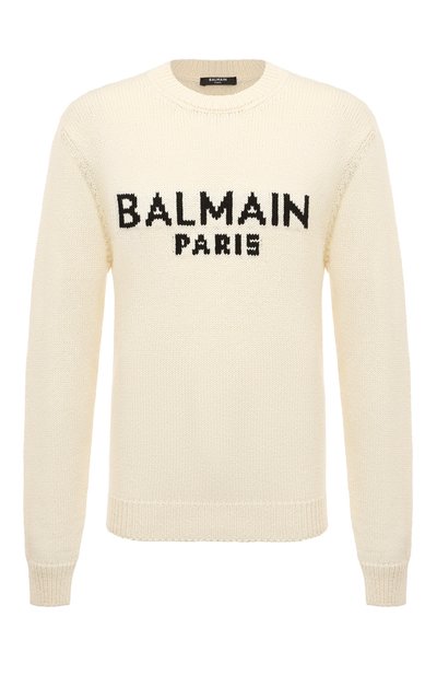Мужской шерстяной свитер BALMAIN, арт. BH0KD000KC88
