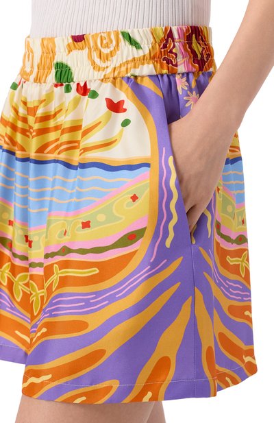 Шелковые шорты OLOLOL, арт. OLSR025/6010.TREE122, фото 5