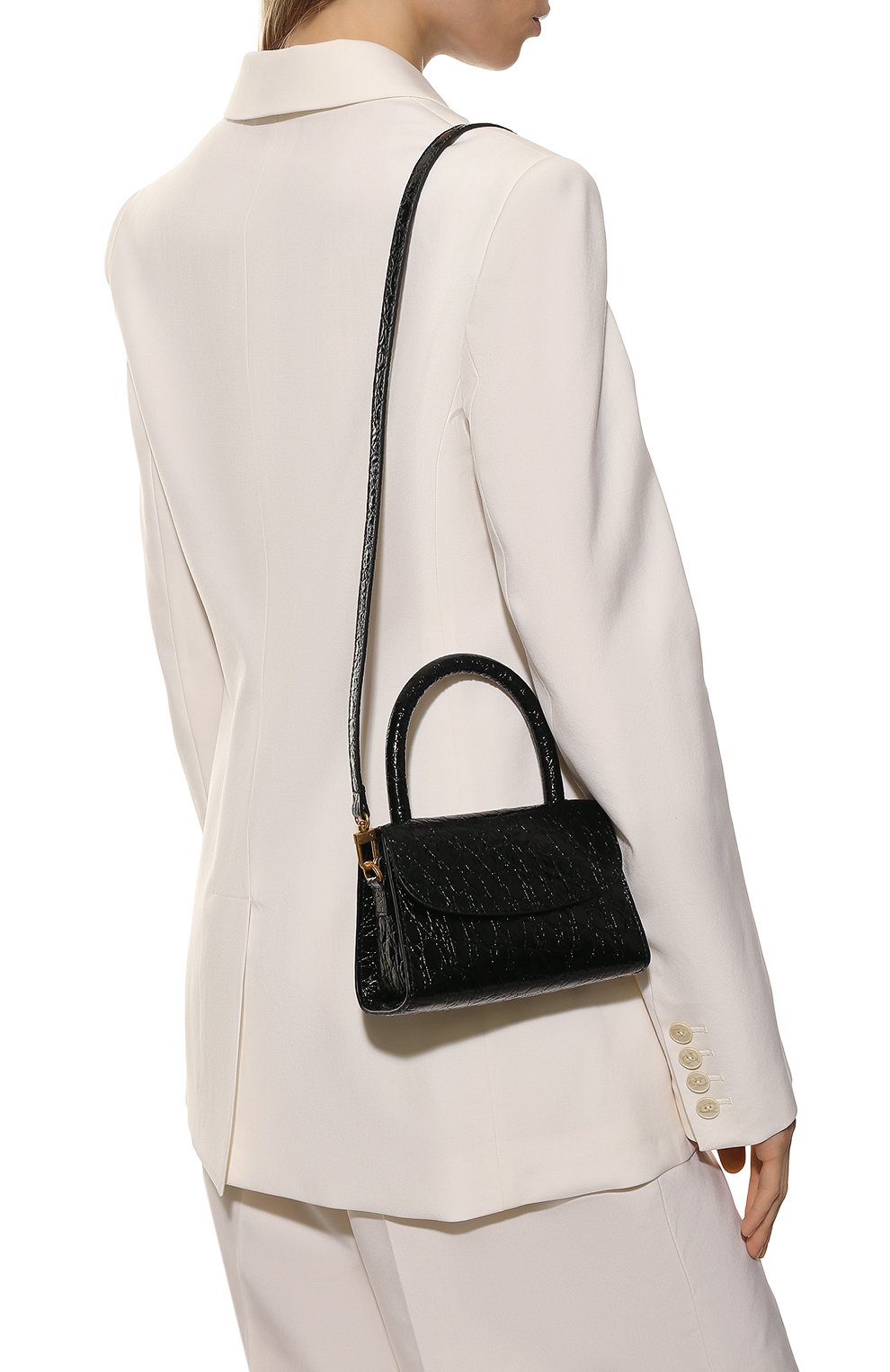 Сумка mini  BY FAR, арт. 21FWMINABLCCESMA, фото 6