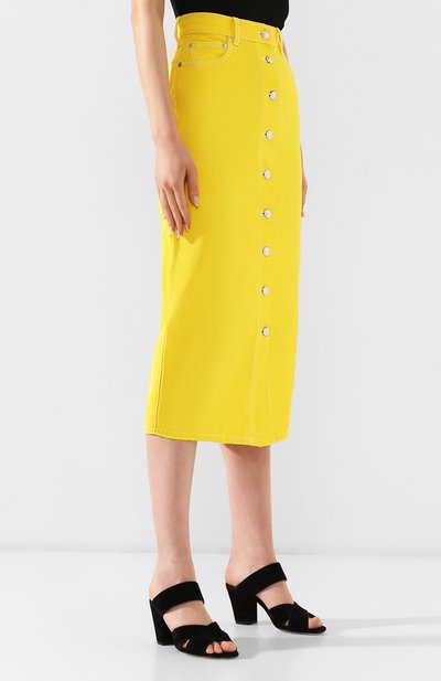 Джинсовая юбка MSGM, арт. 2642MDD143T 195267, фото 3