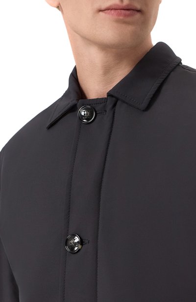 Пальто с подкладкой из овчины KITON, арт. UW1932AV0403F14, фото 5
