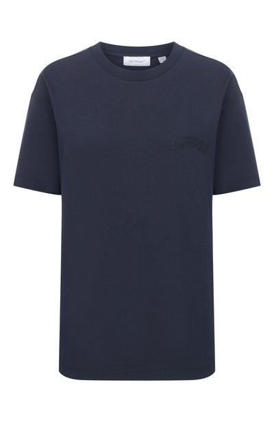 Женская хлопковая футболка OFF-WHITE, арт. 2FA00427T